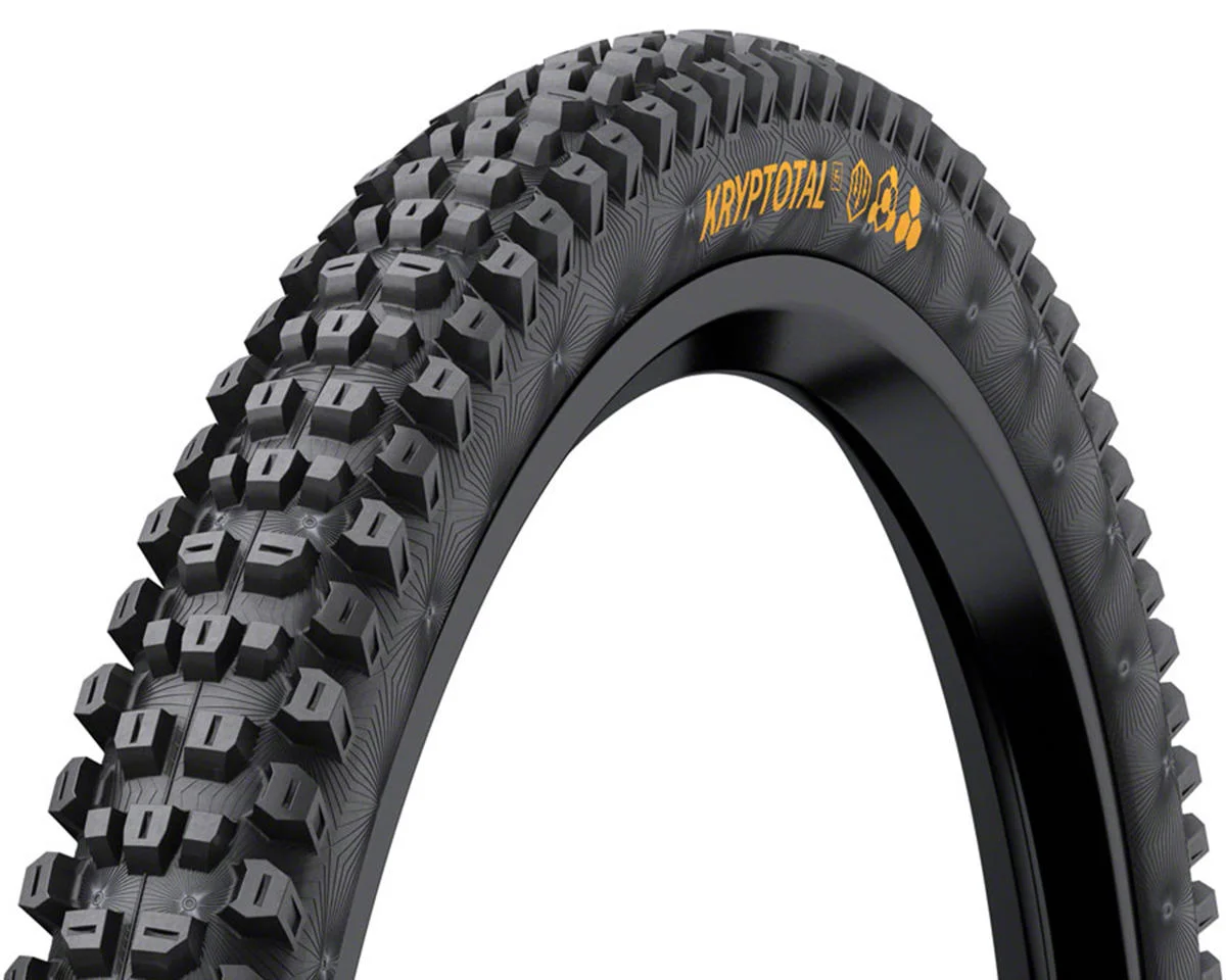Continental Kryptotal-F Tubeless Mountain Bike Tire (Black) (26") (2.4") (Soft/Enduro)
